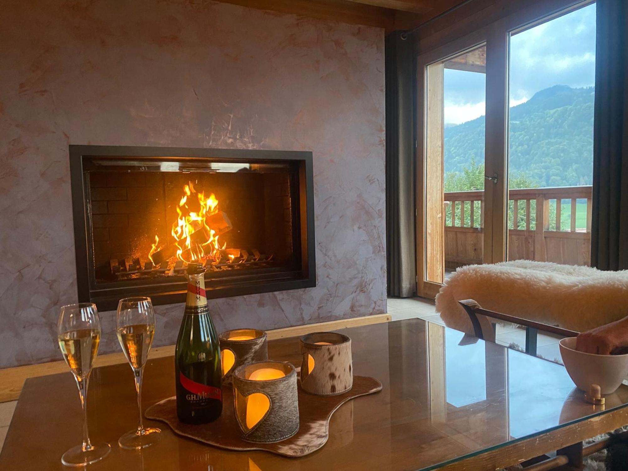 Le Paret Chambres D'Hotes De Charme & Spa Manigod Exterior photo
